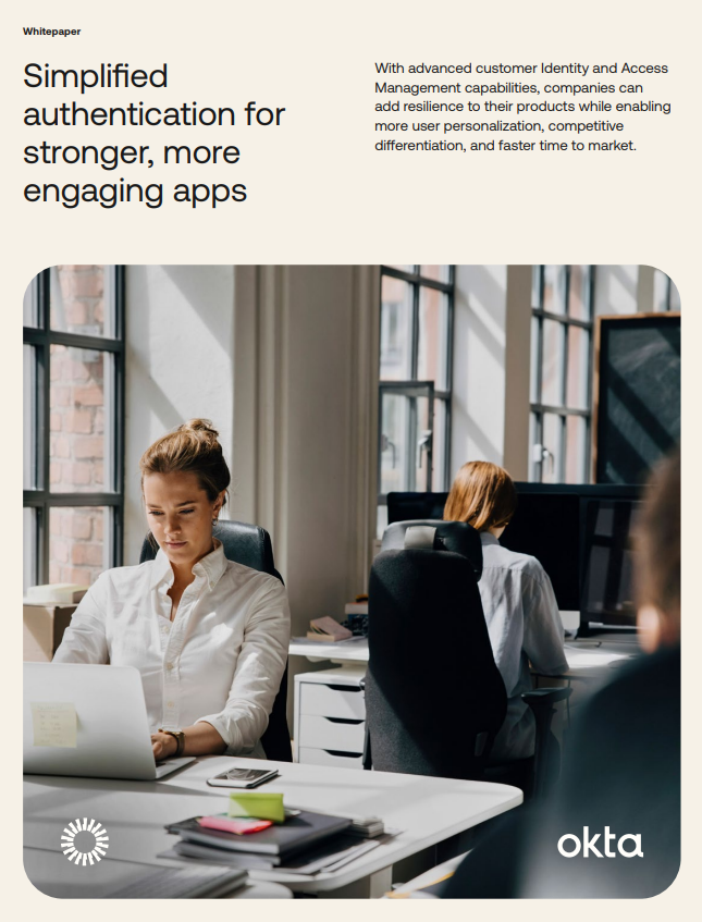 Simplified authentication for stronger more engaging apps